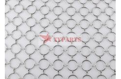 China Architectural S Hook Metal Ring Mesh Curtain For Interior Partition supplier