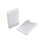 Cosmetics Liquid Packing Credit Card Spray Bottle Clear And White for sale