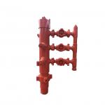 5-1/2'' API Casing LTC Buckle connected 35Mpa Working Pressure Double Plug Cementing Head for sale