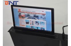 China Aluminum alloy LED / LCD Monitor Screen Lift with Conference Microphone System supplier