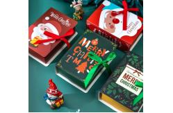 China Folding Gift Boxes Chocolate Cookie Candy Book Shape Gift Paper Packaging Box supplier