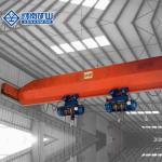 A3 16t Single Girder Overhead Crane Work Duty With Electric Hoist for sale