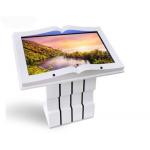 Interactive Lcd Touch Screen Kiosk , Android Wifi Library Kiosk Machine for sale