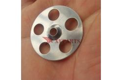 China Galvanized Steel Board Fixing Self Locking Washers Round 6mm Center Hole supplier