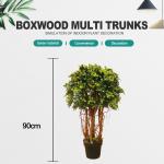 Boxwood Tree With Multi Trunks Artificial Boxwood Tree For Indoor Decoration for sale