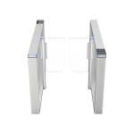 RBG Warning Light Swing Barrier Gate High Speed 304 Stainless Steel Square Cabinet for sale