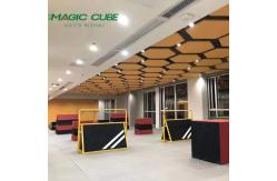 China Square Shape Environment-Friendly Fiberglass Acoustic Ceiling for Wall Top Performance supplier