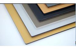 China Decorative Material Aluminum Sanwich Panel Wall Cladding Aluminum Composite Panel supplier