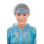 Food Processing Nonwoven Bouffant Head Cover With Peak