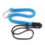High Duty Elastic Safety Rope Lanyard Load Bearing 10KG Adjustable Loop End for sale