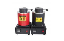 China Digital Jewelry Melting Furnace 1400W 2000F With 1 / 2/ 3KG Graphite Crucible supplier