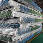 DX530 Z100 Hot Dipped Galvanized Gi Pipe Square Steel Tube 95mm OD for sale