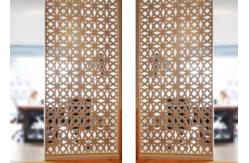 China Stainless Steel Decorative Metal Screen Panels With Partitioning / Concealing Function supplier