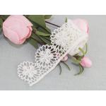 Cotton Guipure Venice Lace Trim Water Soluble Lace Floral Embroidered Lace Ribbon for sale