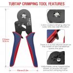 Ergonomic Wire Ferrule Kit With Crimper Portable Anticorrosive