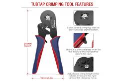China Ergonomic Wire Ferrule Kit With Crimper Portable Anticorrosive supplier