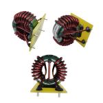 Customized design PFC Choke Coil Filter CMC Common Mode Ferrite Core toroid PFC Inductor With Base for Switching Power Supplies for sale