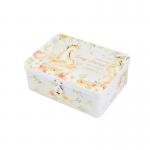 Colorful Square Metal Tin Containers Frozen Food Drum Candy Gift Packing for sale