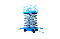 China 8m Mobile Scissor Lift Platform 2000Kg Mobile Hydraulic Lift Platform supplier