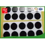 Heavy Duty 25mm Diameter Custom Patches With Adhesive Round Dots for sale