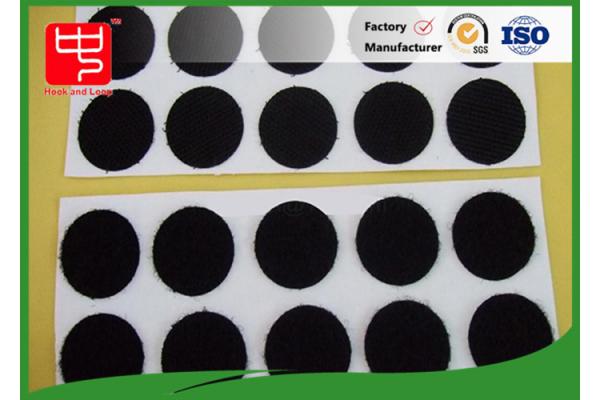Heavy Duty 25mm Diameter Custom Patches With Adhesive Round Dots