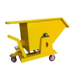 Quick Release Steel Self Dumping Hopper Tipper Bin Zero Residual Waste Design