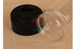 China Customized Toothpick Clear Plastic Cylinder With Hole In Cover supplier