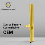 New Minimalist Sofa Hardware Accessories Triple Straight Tube Light Luxury Metal Support Legs for Coffee Tables & Cabinets for sale