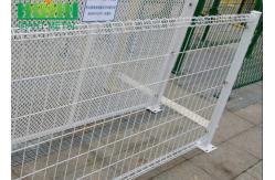 China wire 5mm welded Double circle Roll Top Mesh Fencing supplier