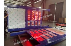 China Completely Gas Price Sign 8'' Digit Height With Foothold And LOGO supplier
