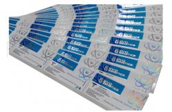 China Glossy Holographic Laser Custom Adhesive Labels For Vial Injection vial supplier