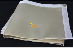 China 1300 Degree High Temperature Resistance Fire Proof 96% Sio2 High Silica Welding Blanket supplier