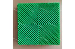 China Heavy Duty Polypropylene Garage Flooring Ribbed Garage Floor Tiles supplier