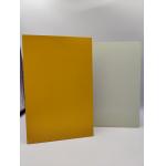 Gold Fire Rated ACP Sheets With Column 2.0mm Mirror Finish PVC Film Coating for sale