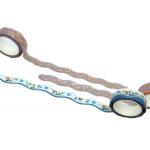Die Cut Glitter Foil Premium Washi Masking Tape