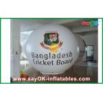 White PVC Advertising Helium Balloon 6M Inflatable For Outdoor Show Event for sale