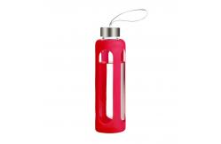 China Safe Leak Proof Reusable Water Bottles Eco Friendly With Silicone Sleeve supplier