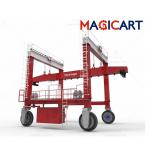 PLC Motor Rubber Tyre Mobile Gantry Crane Customized for sale