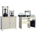 Microcomputer automatic bending compression testing machine