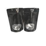 Transparent Front Foil Lined Gravure Printing Stand Up Zipper Pouch Bags for sale