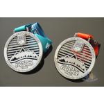 Smooth Back Finisher Metal Award Medals For Holiday Souvenir Decoration for sale