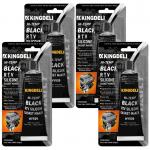 Black Weatherproof Gasket Maker Silicone Sealant For Water Pumps for sale