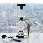 Classic Design Kitchen Borosilicate Glass Coffee Tea Maker 2-5 Cups Siphon Coffee Pot For Professional Coffee Making for sale