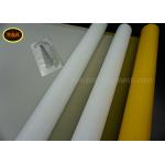 Glass Printing Nylon Mesh Screen Roll , Screen Printing On Polyester Fabric