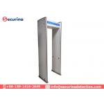 Digital Metal Detector Walk Through Gate 8 Detecting Zones For Office Buildings for sale