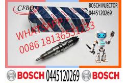 China High Quality Diesel Fuel Injector Common Rail Injector Assembly 0445120269 supplier