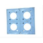 White High Frequency PCBs With 3/3mil Trace Width / Space 0.2mm Min Hole Size for sale