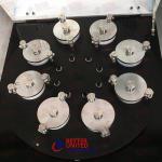 8 Samples Ceramic Tile Abrasion Tester Laboratory Testing Equipment