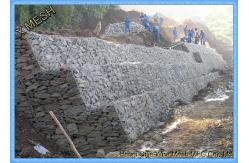 China ASTM A975 Standard Hot Dipped Galvanized  Gabion Baskets For Erosion Control Projects supplier