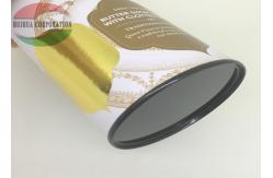China Anti-rust Movable Metal Lid Kraft Paper Tube Packaging For Coffee supplier